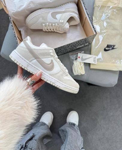 Zapatillas Nike Dunk Sb Beige Glitter Importados Brasil - Miniatura 3