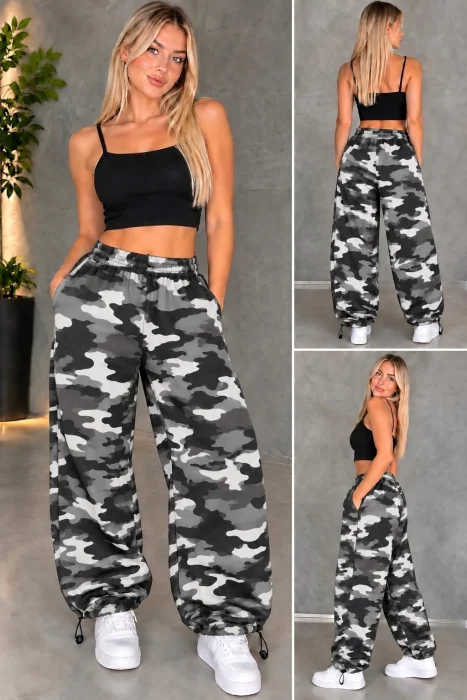 Baggy con Reguladores Camuflado