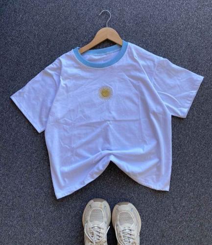 Remera Bordada Sol de Mayo - Miniatura 4