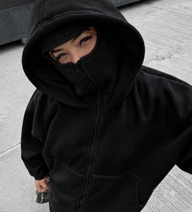 Campera Balaclava Oversize Unisex