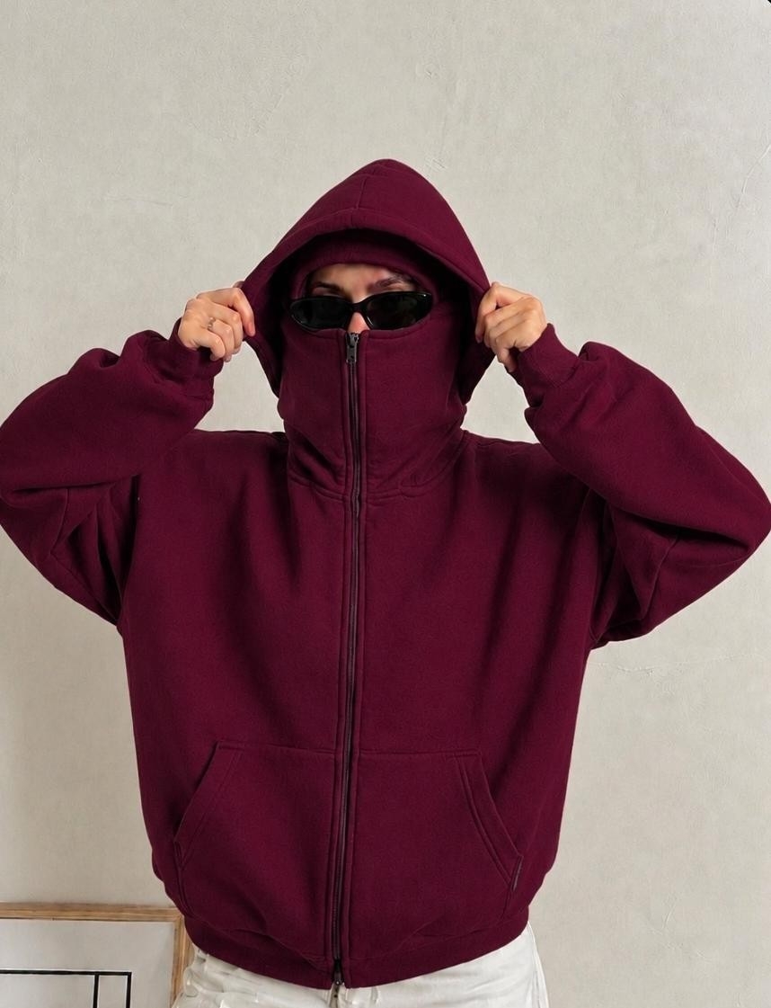 Campera Balaclava Oversize Unisex - Imagen 2