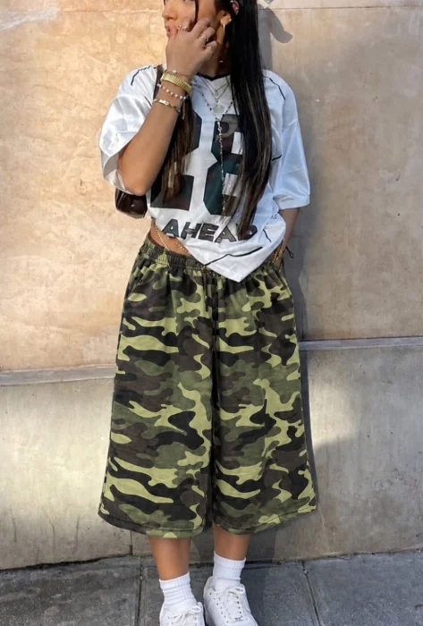 Bermuda Baggy Camuflado