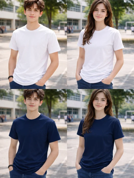 Remeras  Lisas (algodón Cardado)
