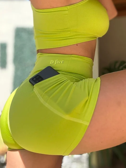 Shor con Bolsillo  Lycra