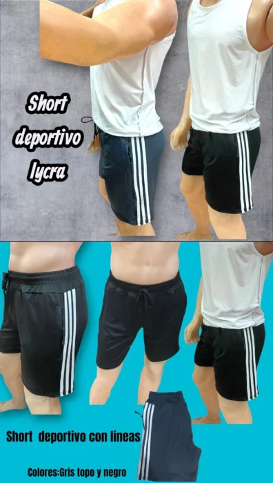 Shorts Deportivos  en Lycra