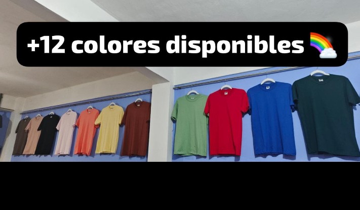 Remeras Lisas Algodón Premium - Imagen 4