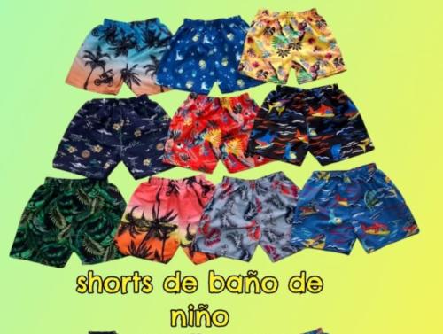Short Microfibra Estampado Nene