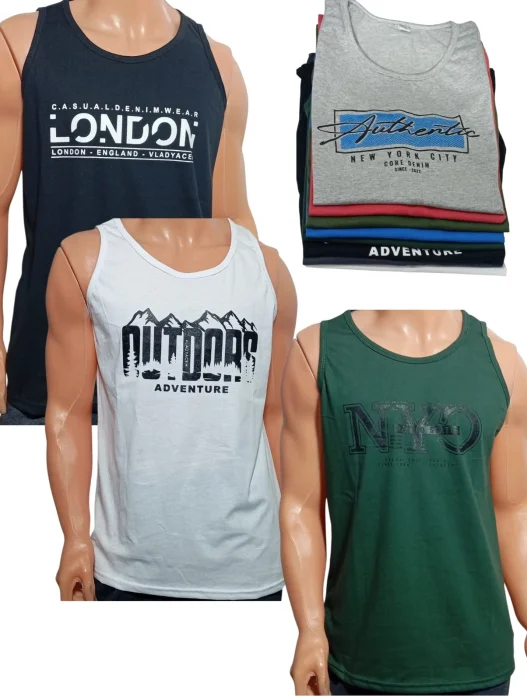 Musculosa Hombre Algodón 24.1