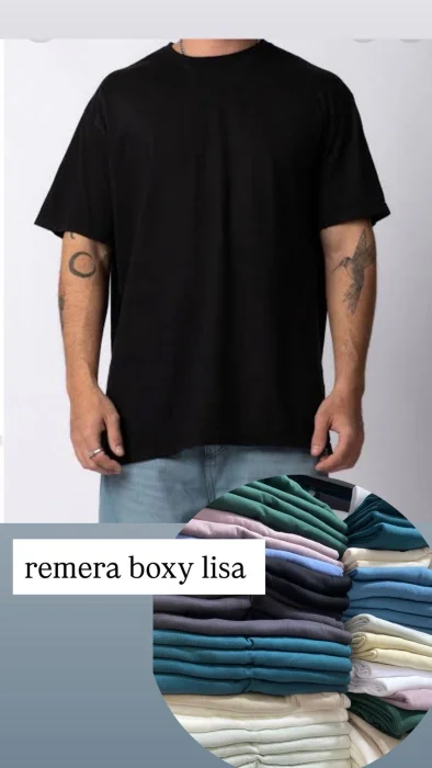 Remera Boxy Lisa