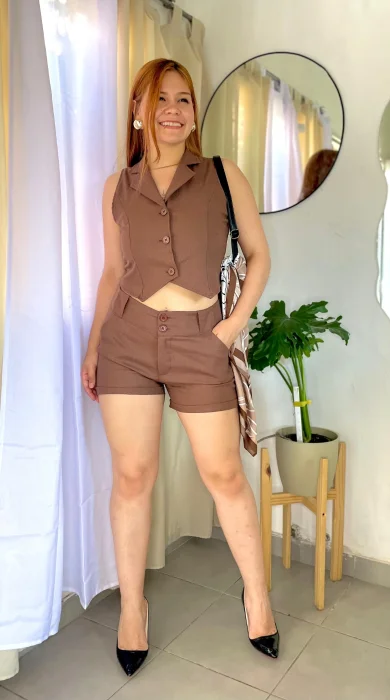 Conjunto Lino Sastrero C/expandex