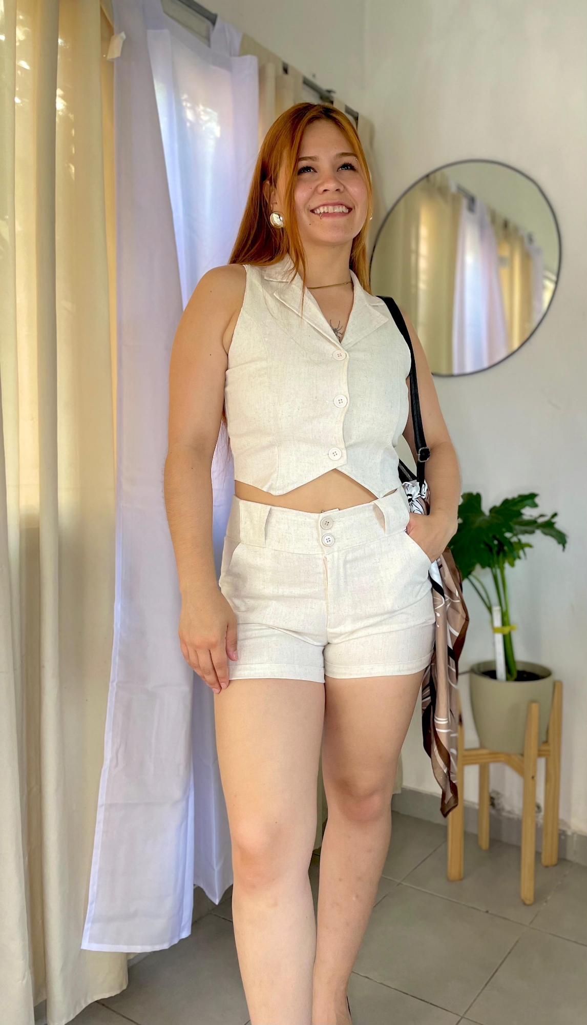 Conjunto Lino Sastrero C/expandex - Imagen 2