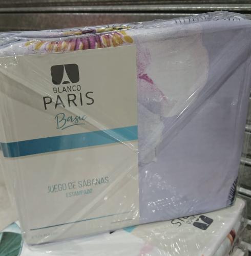 Sábanas Blanco Paris