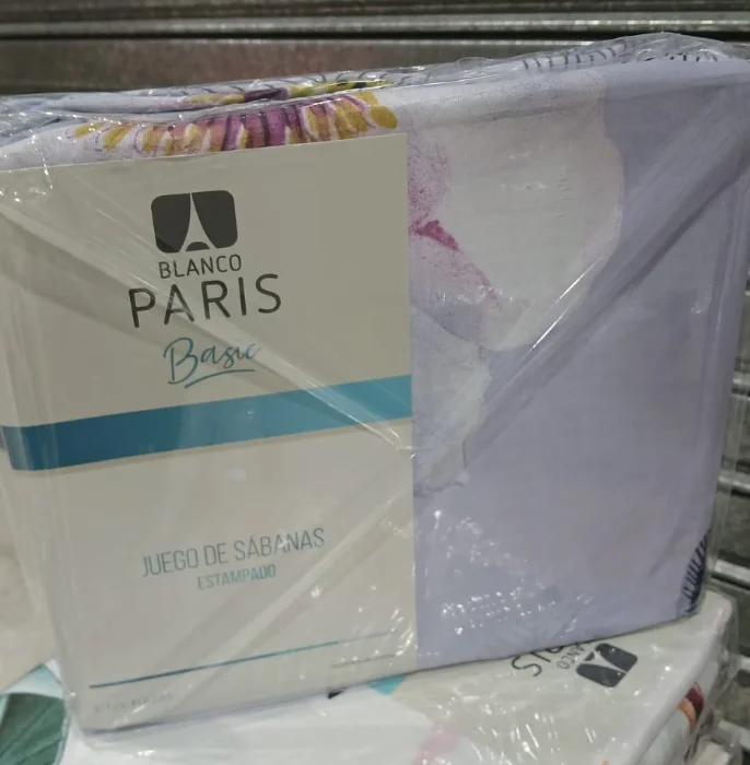 Sábanas Blanco Paris