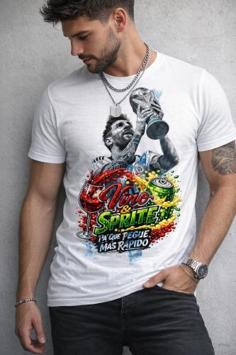 Remera Messi Sprite y Vino - Miniatura 3