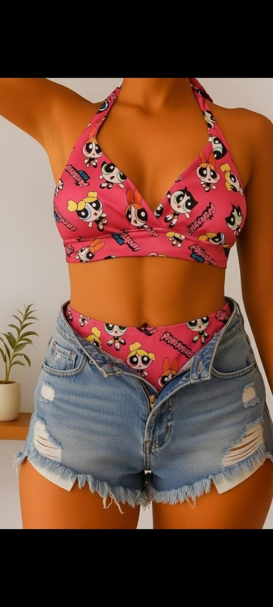 Bikinis Tiro Alto de Minie Mouse - Imagen 2