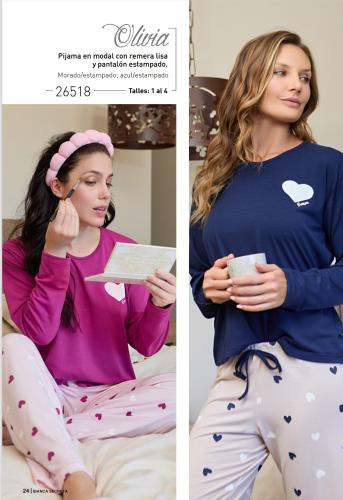 Pijama Dama Bianca Secreta Art.26518