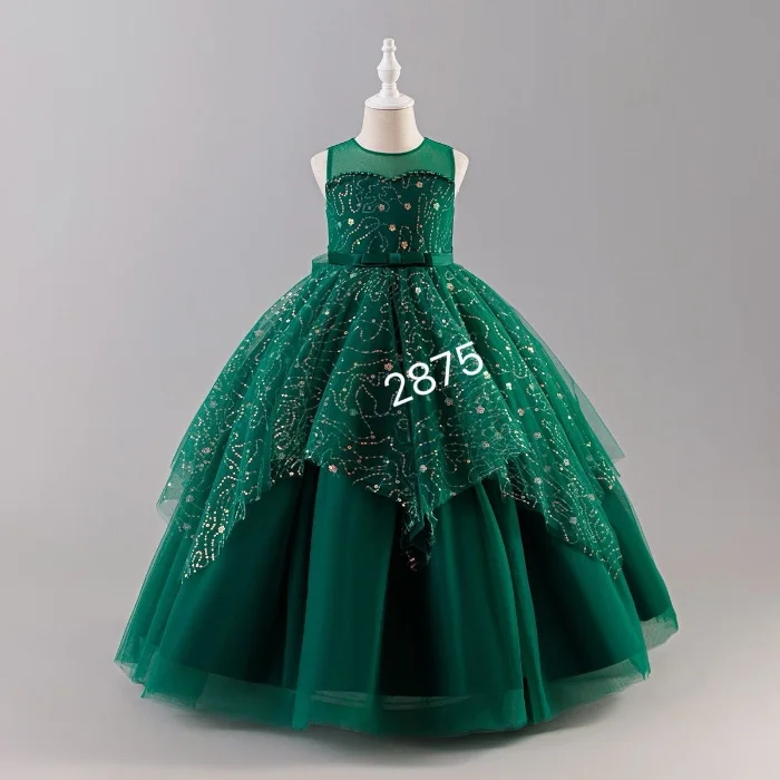 Vestido de Fiesta 2875 Verde