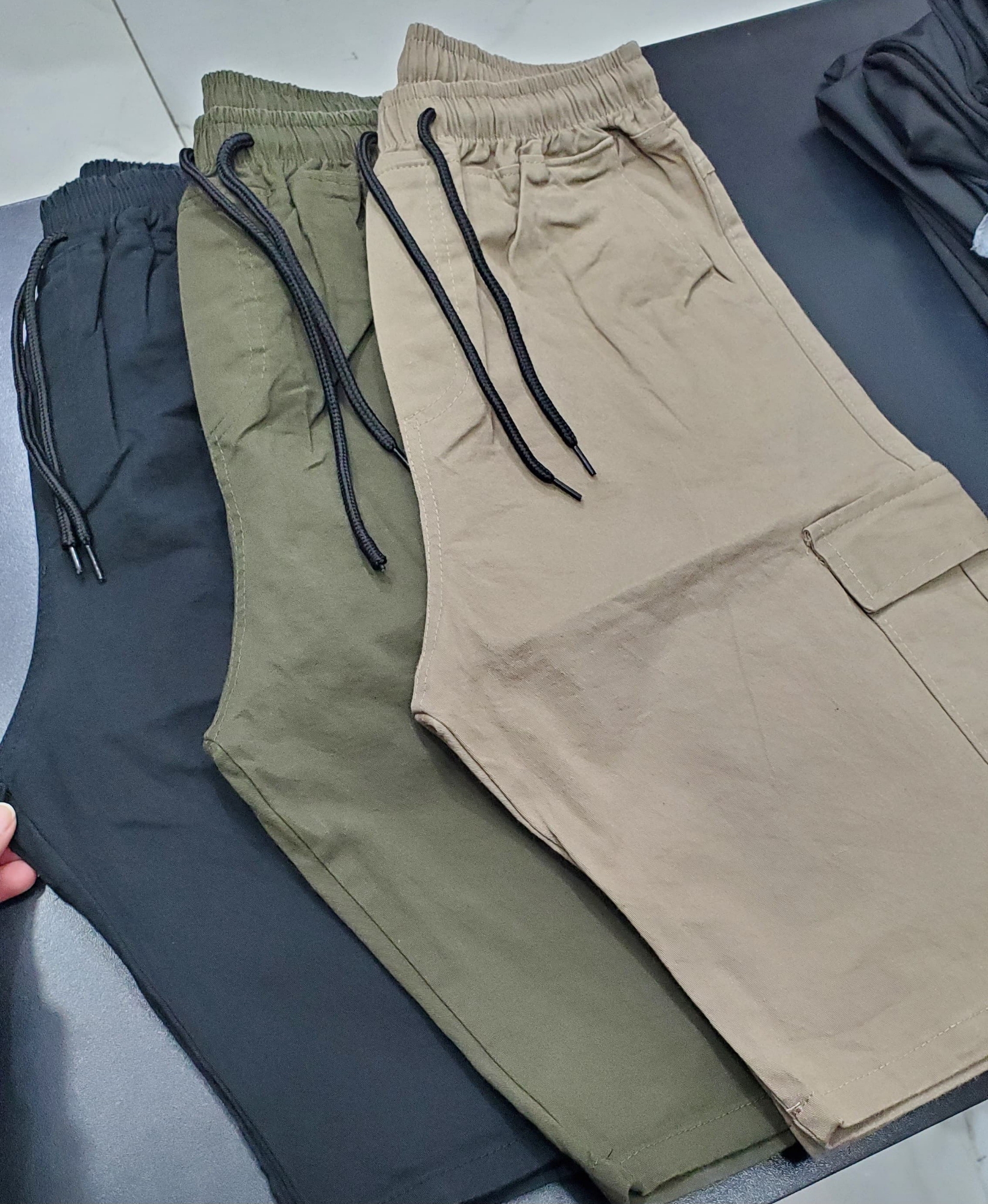 Bermuda Cargo Gabardina Elastizada ( N) - Imagen 4