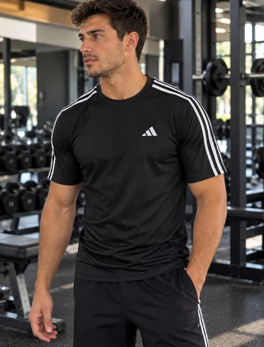 Remera Deportiva Estampada Dryfit ( N