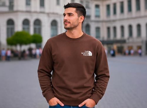 Buzo Estampado Frisa Peinado ( N)