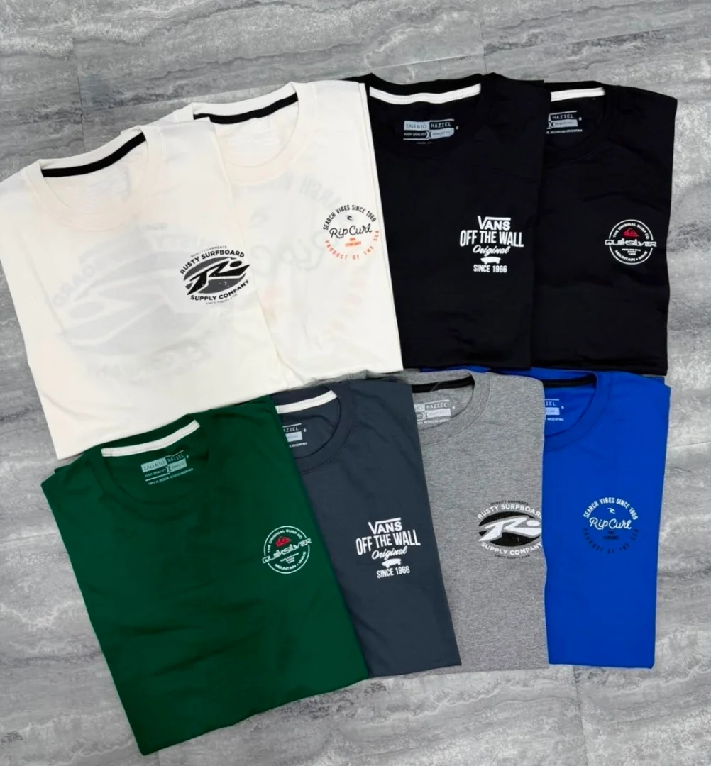 Remeras Doble Estampa Algodón Peinado Talles Especiales ( N ) - Imagen 3