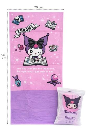 Toalla de Microfibra Kuromi Magic  Sanrio Original - Miniatura 2