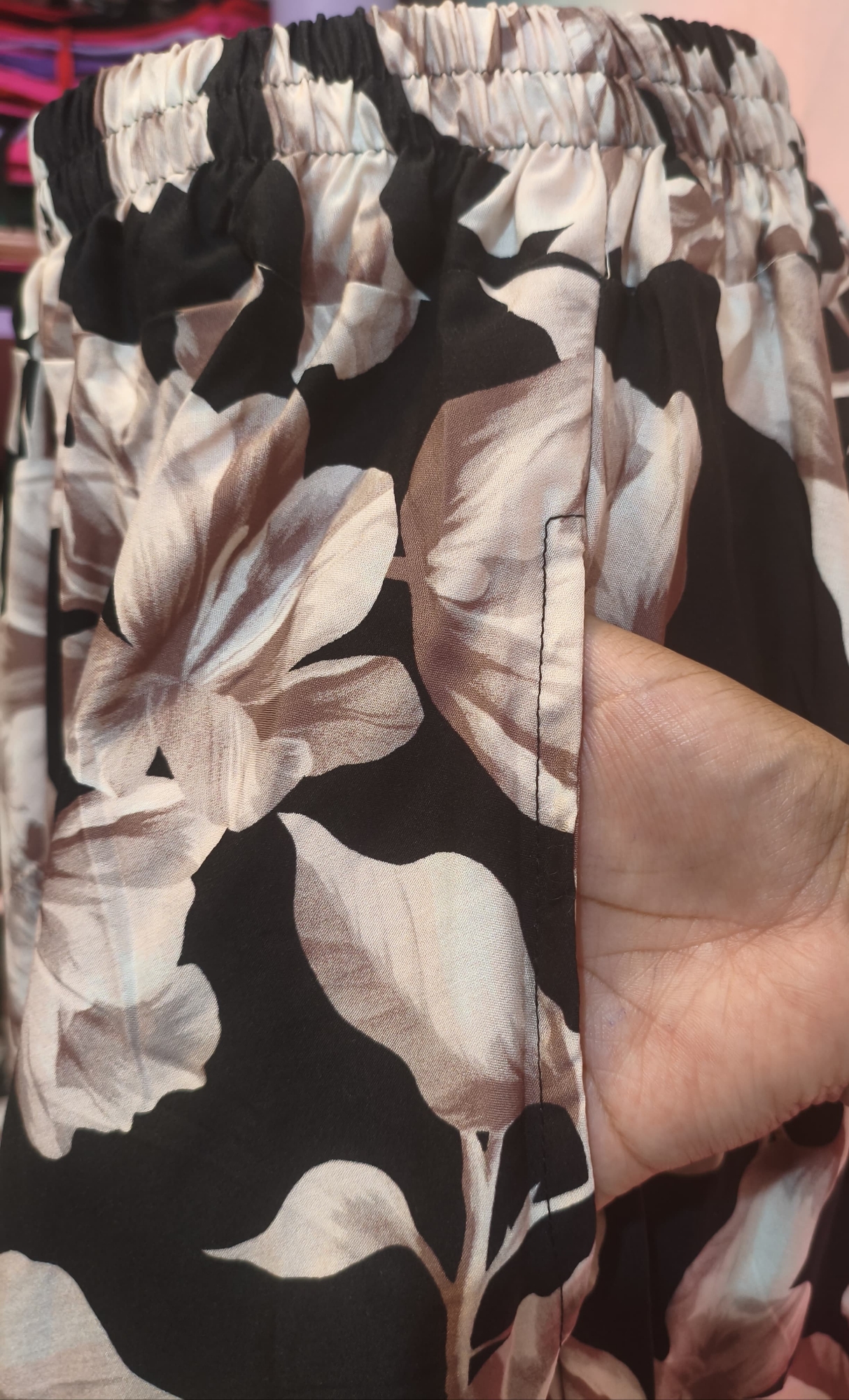 Pollera Campana 3/4 ..c/bolsillo - Imagen 3