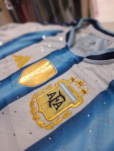 Camiseta Arg Dama Straas - Miniatura 3