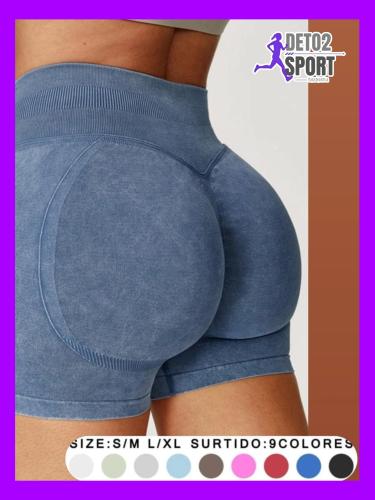 Short Prelavado Corte Corazon