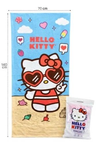 Toalla de Microfibra Hello Kitty  Summer Sanrio Original - Miniatura 2