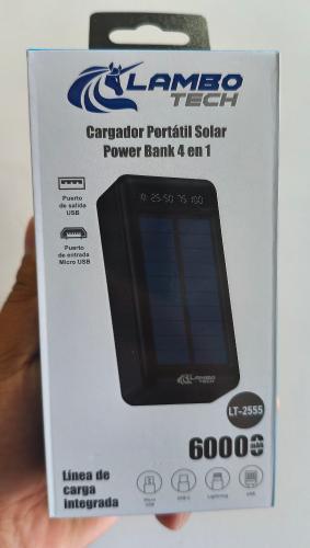 Cargador Portátil Solar  Lambo Tech 60.000 Mah Power Bank 4 en 1 - Miniatura 2
