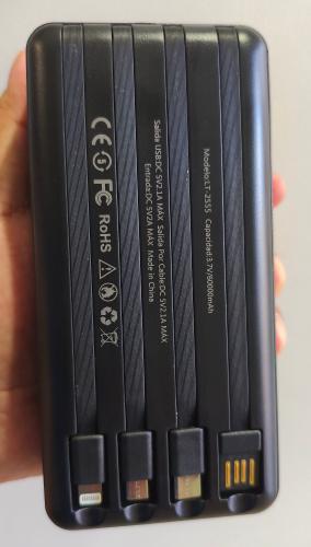 Cargador Portátil Solar  Lambo Tech 60.000 Mah Power Bank 4 en 1 - Miniatura 3