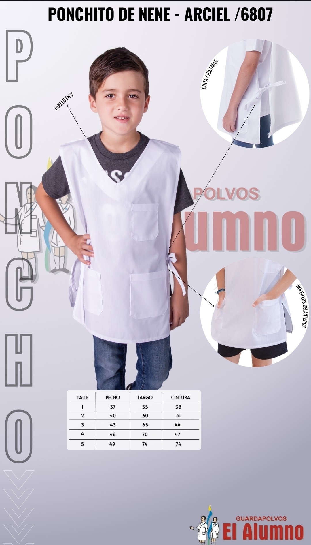 Poncho de Varon - Imagen 2