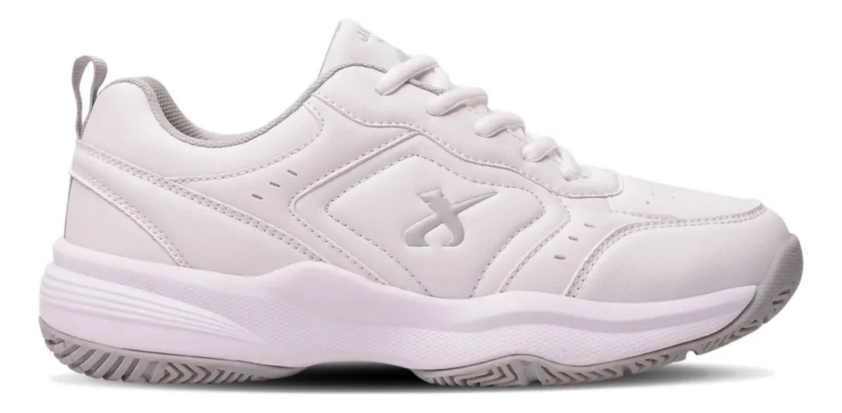 Zapatilla Jaguar Deportiva Colegial Art.6005 (35 al 40) - 6005%20bco%20gris.jpg