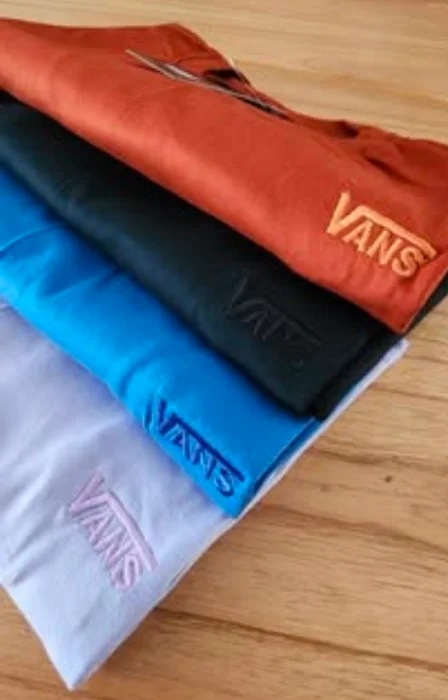 Remeras  Hombre Logo Bordado Algodón Peinado ( N)