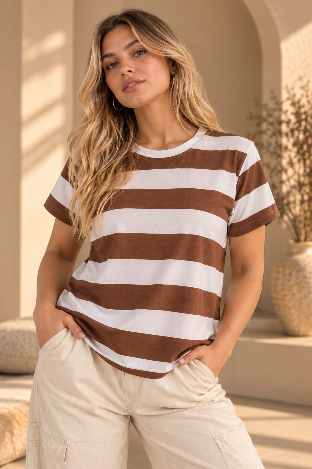 Remera Rayada Overzize - Imagen 6