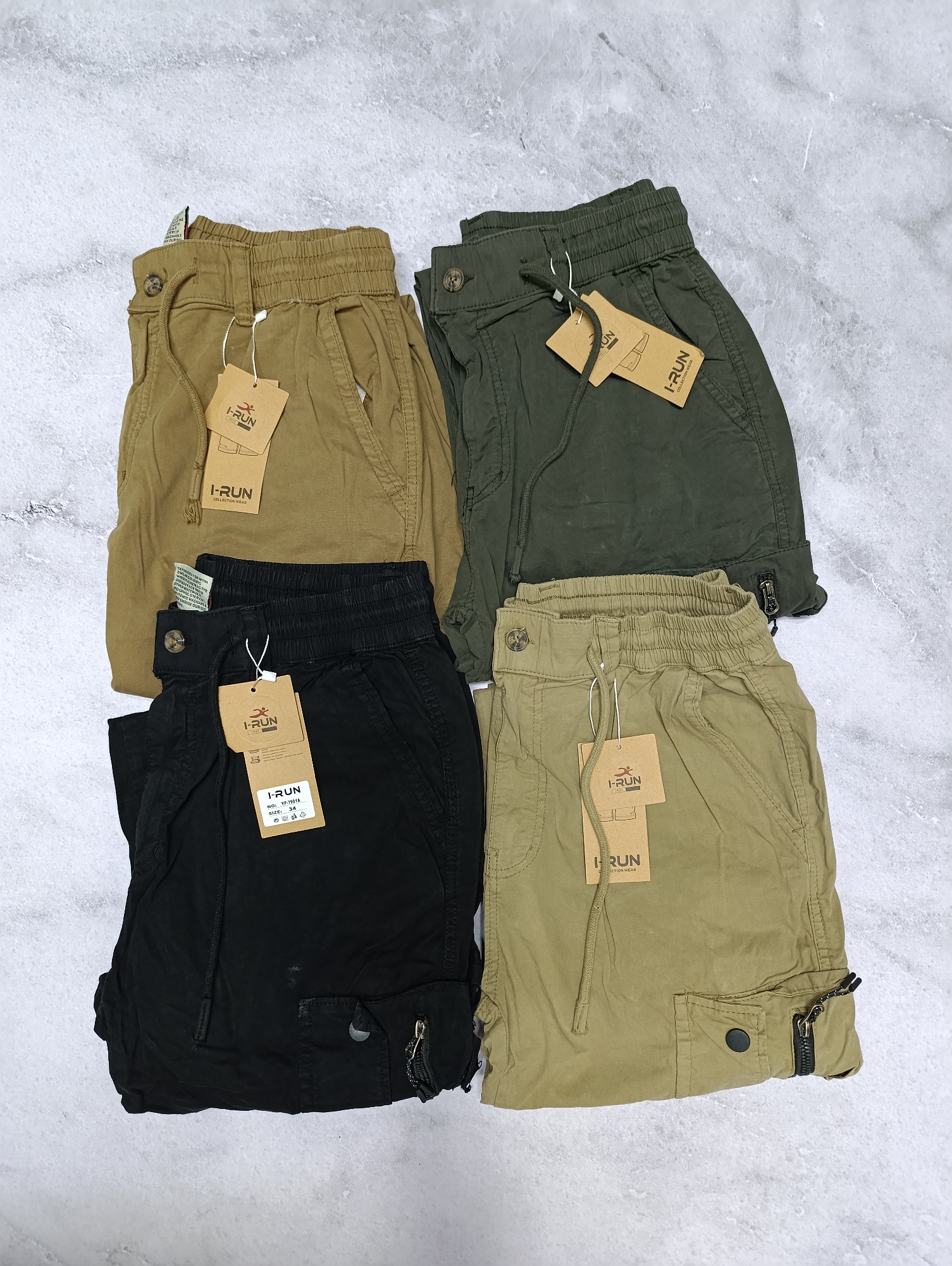 Pantalon Cargo con Botón  Importado - Imagen 2