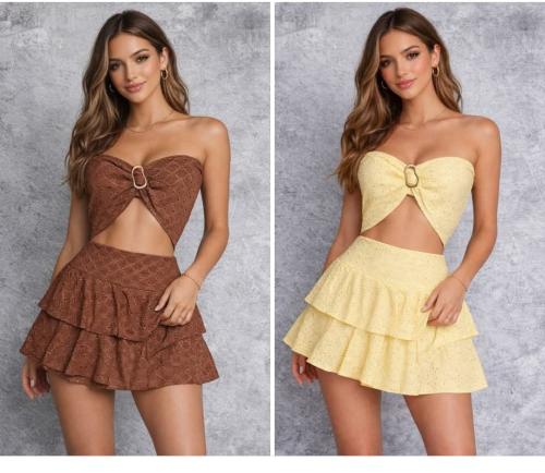 Conjunto Disponible Tela Bruchee  Talla Única - Miniatura 1
