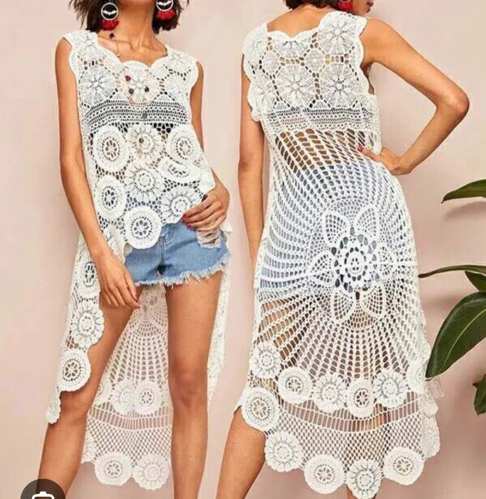 Vestido Crochet