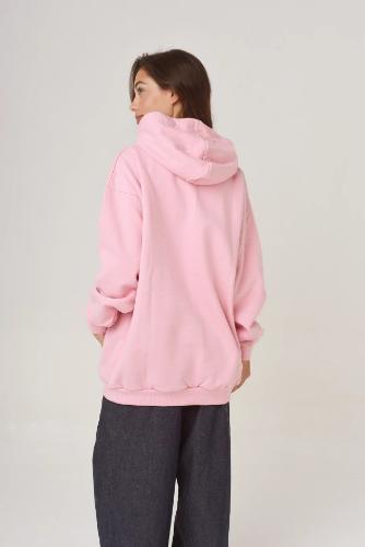 Maxi Buzo Oversize, con Capucha y Estampa - Miniatura 3