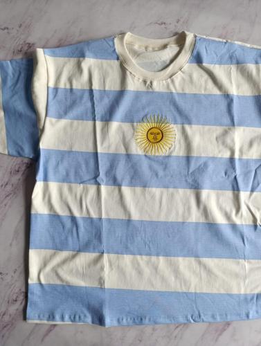 Remera Argentina Raya Ancha - Miniatura 3
