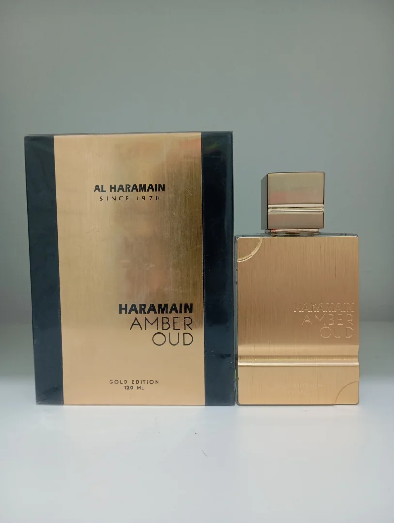 Perfume Arabe Original Al- Haramain Amber Oud Gold Edition 120 Ml - Imagen 1