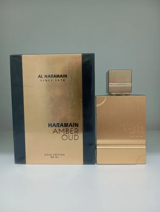 Perfume Arabe Original Al- Haramain Amber Oud Gold Edition 120 Ml