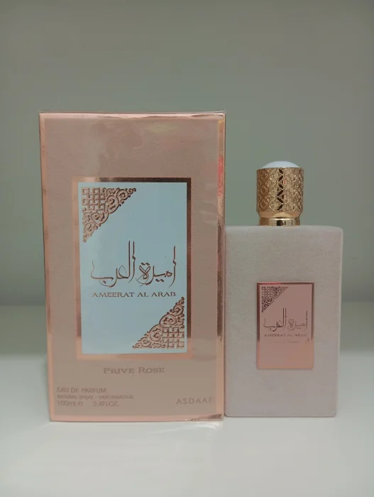 Perfume Arabe Original Asdaaf Amerat al Arab Prive Rose  100 Ml