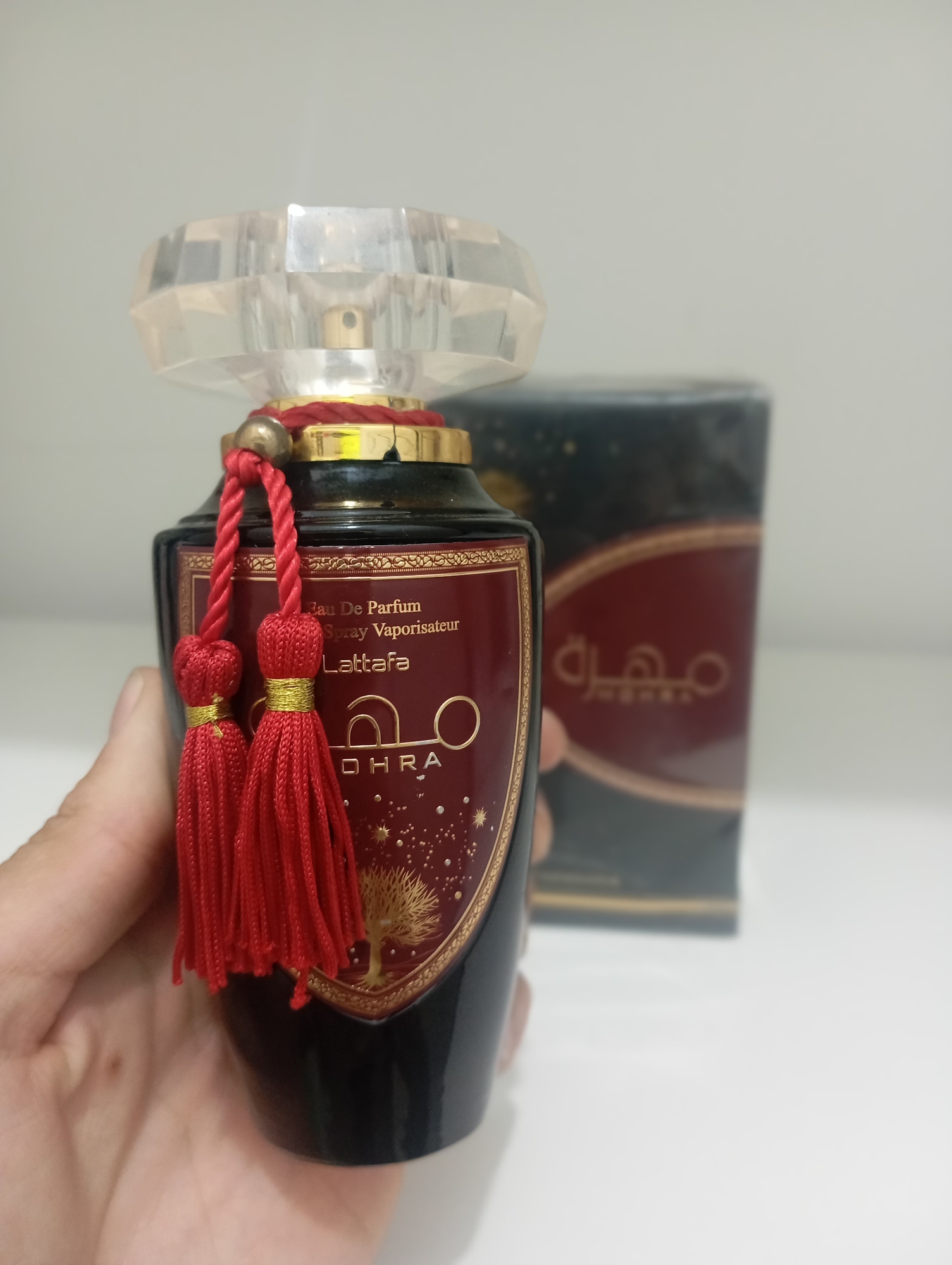 Perfume Arabe Original Lattafa Mohra 100 Ml - Imagen 3