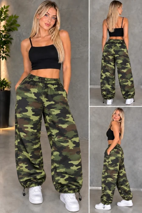 Pantalon Baggy con Regulsdores