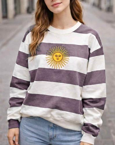 Buzo Rallado Sol de Mayo - Miniatura 4
