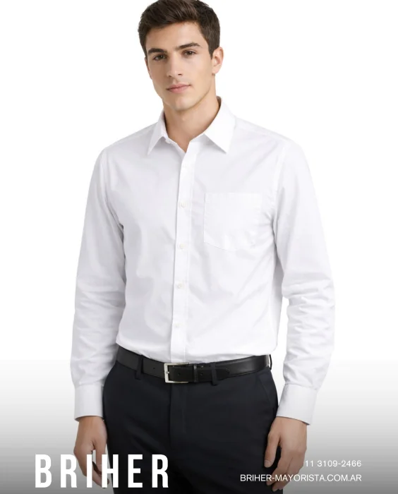 Camisa Colegial Adulto Premium