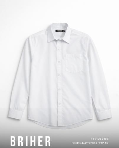 Camisa Colegial Adulto Premium - Miniatura 2