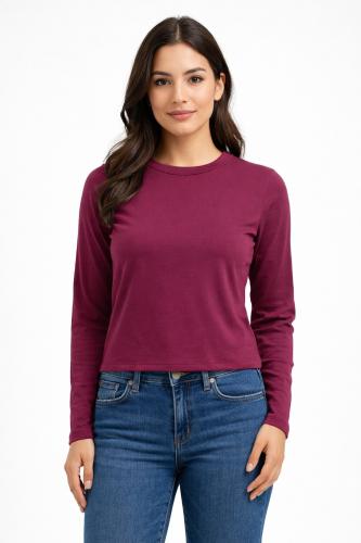 Camiseta Básica Cuello Redondo Talle Único M &l